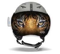 SOGGLE Vizor - Visera protectora para casco de esquí, color Vizor Eyes Tiger