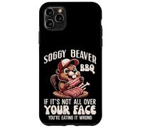 Soggy Beaver Barbacoa Divertido Barbacoa Grill Master Humor Papá Hombres Carcasa para iPhone 11 Pro MAX