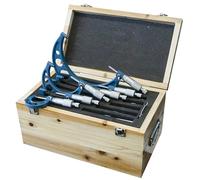 Sogi - Micrómetros para exteriores en un juego de piezas de 0 - 150 mm Micrómetro centesimal surtido