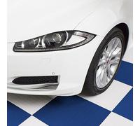 SOGI PAV-02-BL - Kit de baldosas de PVC para suelo de taller, garaje, 50 x 50 cm, 1 m², 10 m², 50 m², 100 m², color azul (10 m² = 40 baldosas)