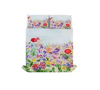 Sogni d'Autore Sogni D' Autore Set de Ropa de Cama (Hoja Plana 255x300cm + 2 Fundas Cojin 52x82cm con Solapa Interna), SD23, 100% Algodón, Doble