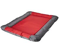 SOGNI E CAPRICCI PETS Paquete de 4 Alfombrillas Impermeables para Animales, Color Rojo, 71 x 57 cm
