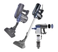 SOGO Aspirador Vertical Cómodo y Manejable - Aspirador Ciclónico 2 en 1 - Aspiradora de Mano y Escoba Ligera para Uso Diario - Cable de 4,5 Metros y Potencia 600W - Aspiradora con Filtro HEPA