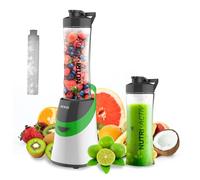 Sogo Batidora de Vaso para Verduras y Frutas 0.6L - Licuadoras para Zumos y Batidos con Jarra Libre de BPA de 350W - Batidora Portátil Multifuncional - Licuadora con Sistema de Bloqueo con Interruptor