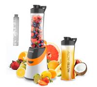 Sogo Batidora de Vaso para Verduras y Frutas 0.6L - Licuadoras para Zumos y Batidos con Jarra Libre de BPA de 350W - Batidora Portátil Multifuncional - Licuadora con Sistema de Bloqueo con Interruptor