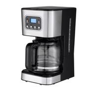 Sogo CAF-SS-5671 - Cafetera de Goteo con Pantalla LCD 12 Tazas 1,5 Litros Negro