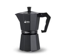 Sogo CAF-SS-7615 - Cafetera Moka 9 Tazas Aluminio Negro