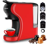 Cafetera multi cápsula 3 en 1, 0.6L - CAF-SS-5675-R