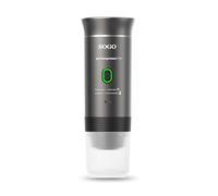 SOGO Cafetera Portátil Recargable 4 en 1 para Cápsulas y Café Molido - Mini Cafetera Compatible Nespresso y Dolce Gusto - Máquina de Café para Viajes Compacta con Función Caliente y Fría