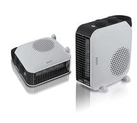 SOGO Calefactor Bajo Consumo - Calefactor Baño Compacto con 2 Niveles de Calor 1000W/2000W - Calefactor Eléctrico Portátil con Protección Sobrecarga y Asa - Ideal para Hogar Cocina y Comedor