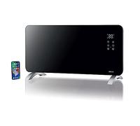 Sogo Calefactor Bajo Consumo Convector Eléctrico WiFi - Radiador Eléctrico Bajo Consumo para Baños con Control por App - Calefactor Eléctrico IP24 para Baño con Pantalla LED y Temporizador