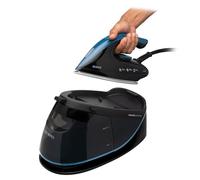 Sogo Centro de Planchado a Vapor 2400W para Planchado Rápido y Sin Arrugas - Plancha Ropa Vapor con Depósito 1,7L y Golpe Potente - Centro de Planchado con Auto Apagado y Suela Cerámica Deslizante