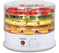 Sogo - DAL-SS-10460 deshidratador de alimentos Blanco 250 W