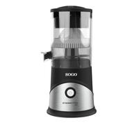 SOGO Exprimidor de Cítricos con Función de Elevación Automática - Exprimidor de Naranjas 140W de Acero Inoxidable - Compacto y Fácil de Limpiar con Filtro de Pulpa para Zumos Suaves y Naturales