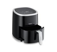 Freidora de aire - SOGO FRE-SS-10865, 1200 W, 3,5 l, Negro