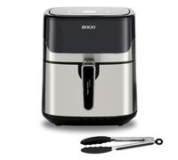 Sogo FRESS10885 - Freidora Sin Aceite 6.5 L 1600 W Pantalla digital Inox