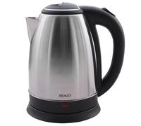 SOGO Hervidor de Agua Inalámbrico 1,8L de Acero Inoxidable 1500W - Gran Capacidad con Calentamiento Rápido - Diseño Moderno para Uso Diario y Limpieza Fácil