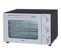 SOGO Horno Eléctrico 35L con Función Rotisería y Convección - Horno de Mesa con 6 Modos de Cocción para Asados y Pasteles - Termostato Ajustable y Doble Vidrio Aislante