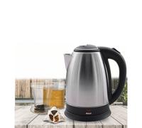 Sogo - KET-SS-5790-SS tetera eléctrica 1,8 L 1500 W Negro, Acero inoxidable