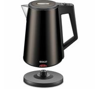 Sogo - KET-SS-7705 tetera eléctrica 1,7 L Negro