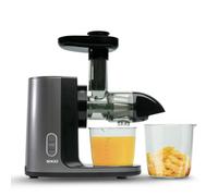 Sogo Licuadora para Verduras y Frutas de Prensado en Frío 150W - Extractor de Zumos y Verduras con Colador - Licuadora con 2 Jarras para Jugo y Pulpa - Licuadora de Prensado en Frío Potente Sin BPA