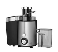 SOGO Licuadora de Acero Inoxidable 400W con 2 Velocidades - Extractor de Jugos con Depósito de Pulpa - Licuadora con Tubo 65mm y Jarra 500ml - Fácil de Limpiar y Apta para Lavavajillas