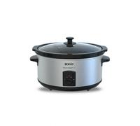Sogo - OLL-SS-10795 olla de cocción lenta 5,5 L Negro, Acero inoxidable