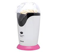 Sogo Palomitero, 1200 W, Rosa y Blanco - Rápido y eficiente, ideal para noches de cine y fiestas. No requiere aceite, fácil limpieza, pies antideslizantes, palomitas en 3 minutos (SS-11320-P)