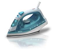 Sogo PLA SS 6165 - Plancha de Vapor Eléctrica 140 Ml Temperatura y Vapor Ajustable Azul Turquesa