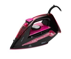 Sogo Plancha Multifunción Turbo Steam - 2800W de Potencia, Suela de Cerámica, Función Antical y Antigoteo, Ajuste de Temperatura, Golpe de Vapor 60g/min (SS-6330-PU)