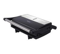 SOGO PLANCHA GRILL & SANDWICHERA PANINI PRESS -180º - 2 REBANADAS - 1000W (SS-7126)