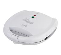 SOGO Sandwichera Eléctrica 2 Rebanadas 700W - Sandwichera Cuadrada con Placas Antiadherentes - Sandwichera con Sistema de Seguridad de Auto-Apagado - Calidad con 3 Años de Garantía