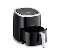 Freidora de aire - SOGO FRE-SS-10865, 1200 W, 3,5 l, Negro