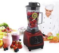SOGO SS-5150 Batidora de Vaso Uso Profesional, Licuadora Super Potente, Jarra de 2 Litros Sin BPA, 1800 Watts, Color Rojo