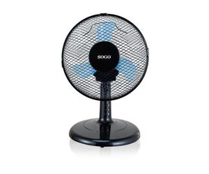 Sogo VEN-SS-21435 Ventilador de Sobremesa 18W Negro
