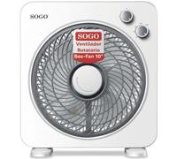 Sogo - VEN-SS-21125 ventilador Negro, Blanco