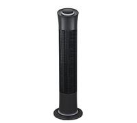 SOGO Ventilador de Torre Silencioso 77 cm con 3 Velocidades, Temporizador y Oscilación - Ventilador de Pie 45W con Voltaje Estándar 220-240V y Frecuencia 50/60Hz - Compacto y Eficiente