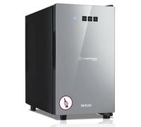 SOGO Vinoteca para 8 Botellas con Pantalla Táctil - Bodega de Vinos 23L Bajo Consumo Energético - Vinoteca Compacta para Cocinas y Salas - Nevera de Vino Silenciosa Luz LED y Termostato 8-14°CW
