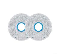 Sogoluat Almohadillas térmicas para mopa Dreame For X50 Ultra Master, paños de limpieza de microfibra, eliminación eficaz de la suciedad para todos los suelos duros, suministros de robot lavables