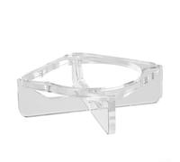 Sogoluat Soporte de acrílico transparente para Mac 2024, soporte de escritorio elevado para un mejor flujo de aire, botón fácil de encender