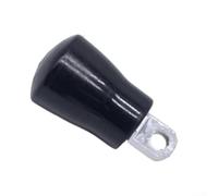 Sogoluat Terminal de ojal de cable de fitness para sistemas de polea de gimnasio, conector de cuerda de alambre de acero con tapón de goma suave, se adapta a cables de 5 mm a 6 mm de diámetro (estilo