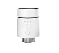 Sogoluat Válvula inteligente de control de temperatura para termostatos Zigbee 3.0, actuador de radiador compacto, material ABS, 8,4 x 5,4 x 5,4 cm, integración inteligente para el hogar