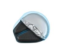 SOHINI Asiento Gel Moto Cojín Gel para Asiento Motocicleta Cojín Gel Transpirable Prueba Golpes con Funda Parasol Cojín Sillín Motocicleta Viajes Largos Funda Asiento Moto