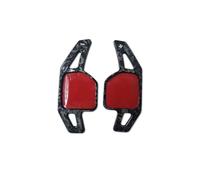 Sohini Extensión Paleta Cambio Extensión De Levas De Cambio De Volante para Seat Leon ST 5F FR Cupra Ateca Ibiza 6P Arona Tarraco Alhambra(Forged Carbon)