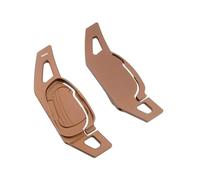 Sohini Extensión Paleta Cambio Levas Cambio Marchas para Volante Coche, Extensión Levas, Accesorios Estilo para Seat Cupra, Ateca, Formentor, León 2021 2022 2023(Brown)