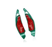 Sohini Extensión Paleta Cambio Pegatinas Extensibles para Palanca Cambios Volante Coche, para Lexus IS250 IS350 CT200h XE20, Avensis Corolla AMT XEI(Green A)