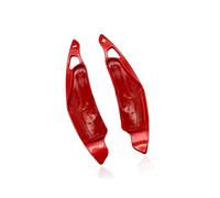 Sohini Extensión Paleta Cambio Pegatinas Extensibles para Palanca Cambios Volante Coche, para Lexus IS250 IS350 CT200h XE20, Avensis Corolla AMT XEI(Red A)