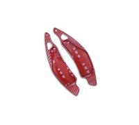 Sohini Extensión Paleta Cambio Pegatinas Extensibles para Palanca Cambios Volante Coche, para Lexus IS250 IS350 CT200h XE20, Avensis Corolla AMT XEI(Red B)