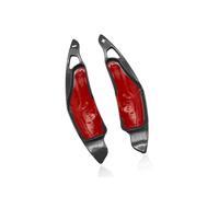 Sohini Extensión Paleta Cambio Pegatinas Extensibles para Palanca Cambios Volante Coche, para Lexus IS250 IS350 CT200h XE20, Avensis Corolla AMT XEI(Black A)