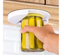 Sohler By Eurotrade W Abrelatas de Cristal de Artritis para Debajo de la Tapa del Contador del gabinete de Cocina, Blanco, 18 x 18 x 2 cm
